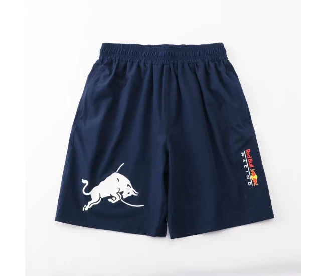 Men Red Bull Shorts Blue